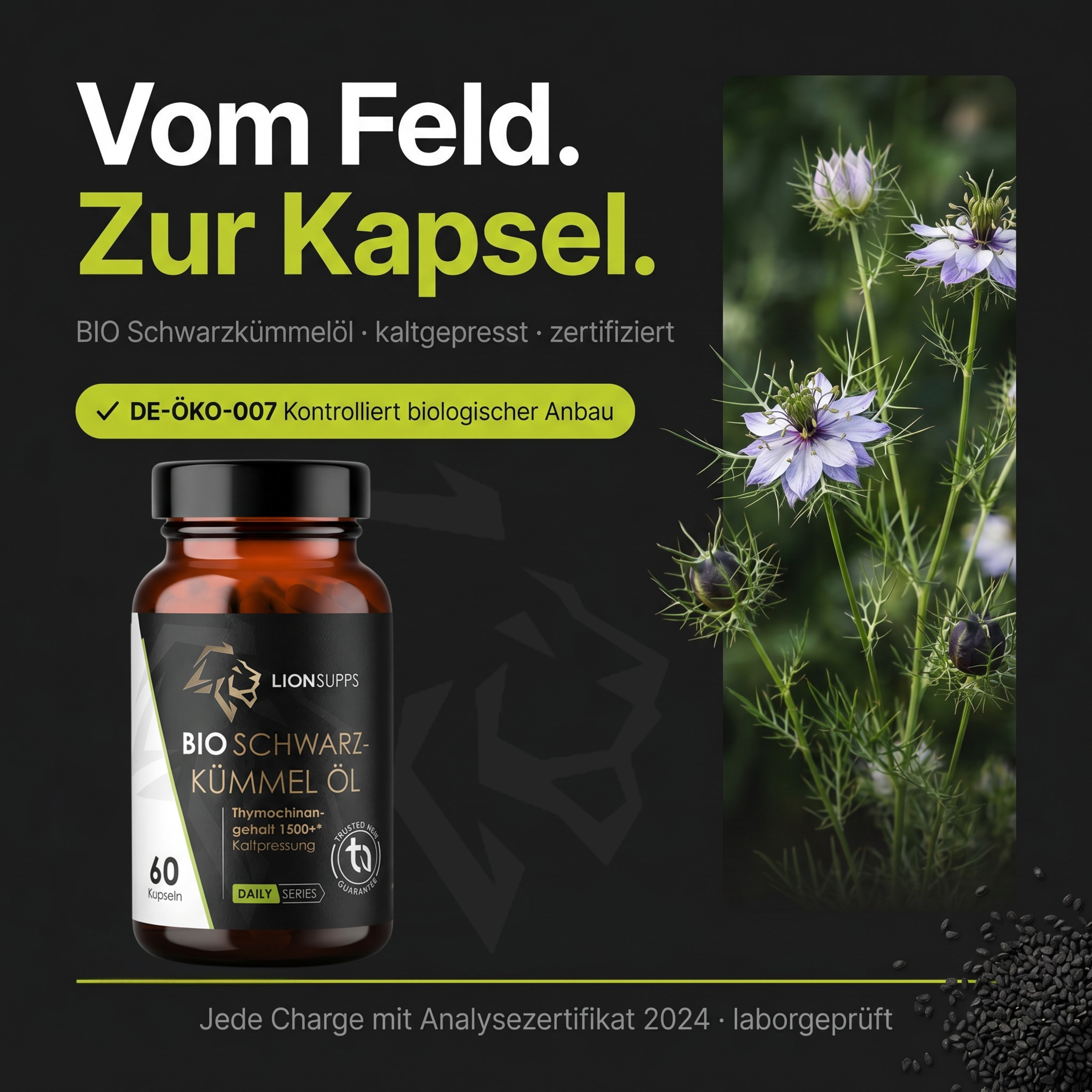 BIO Schwarzkümmelöl Thymo 1500+