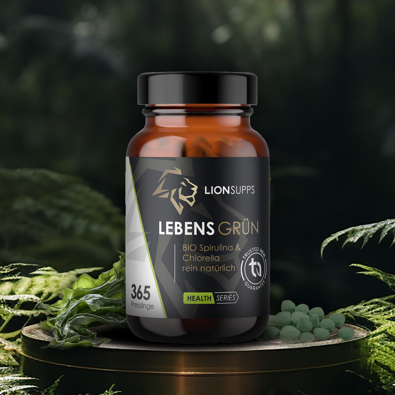 Lebensgrün Bio Spirulina & Chlorella