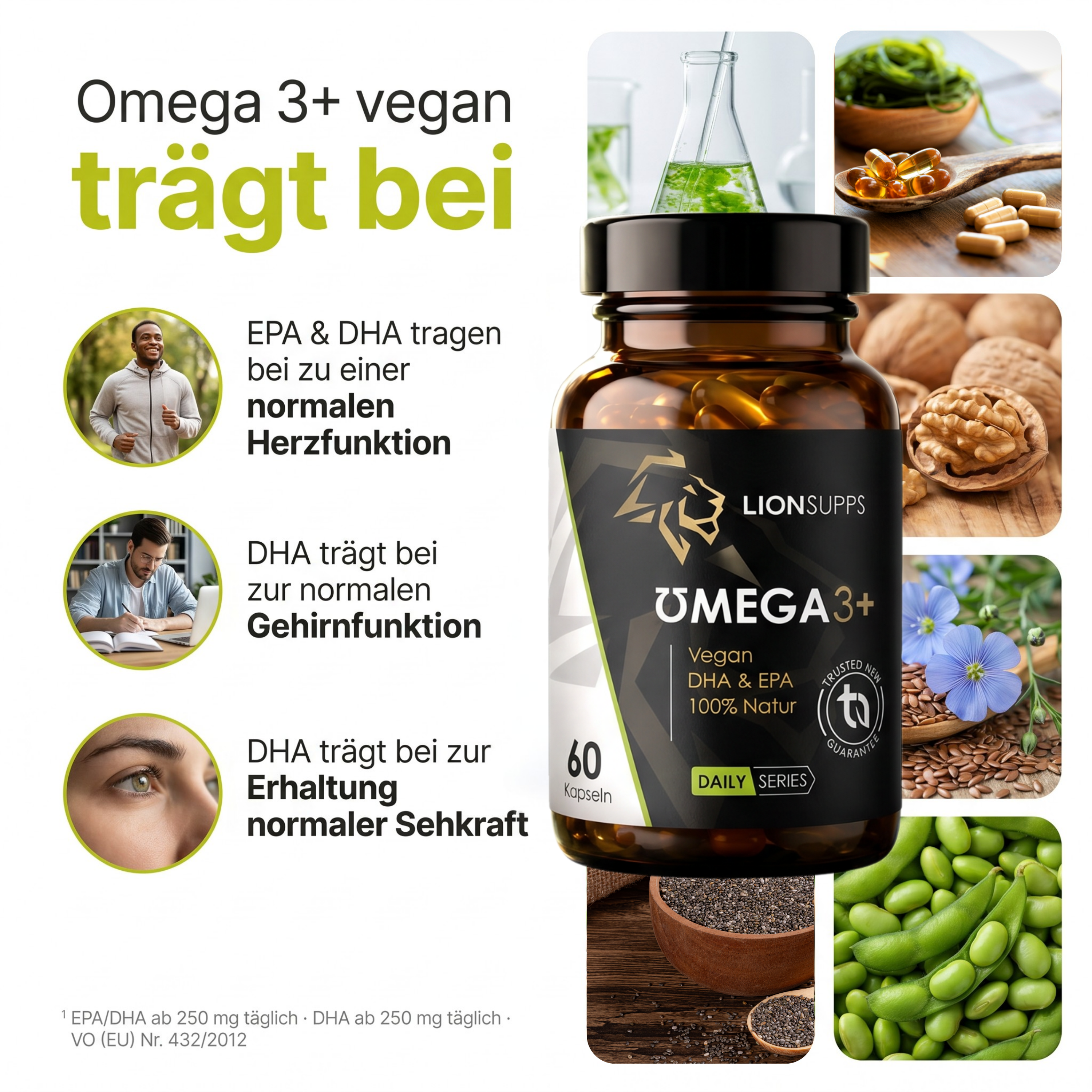 Omega 3+ vegan