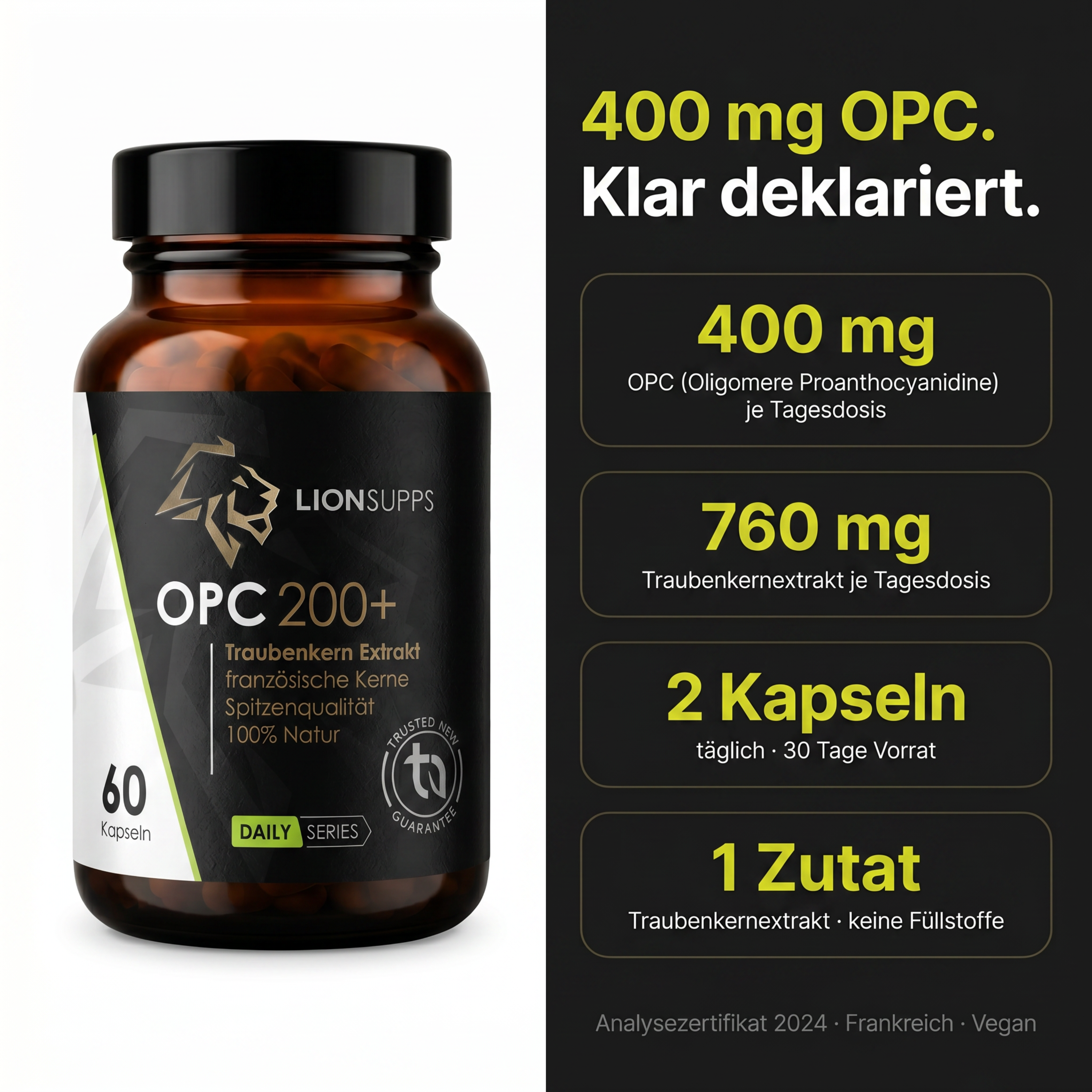 OPC 200+ Traubenkernextrakt