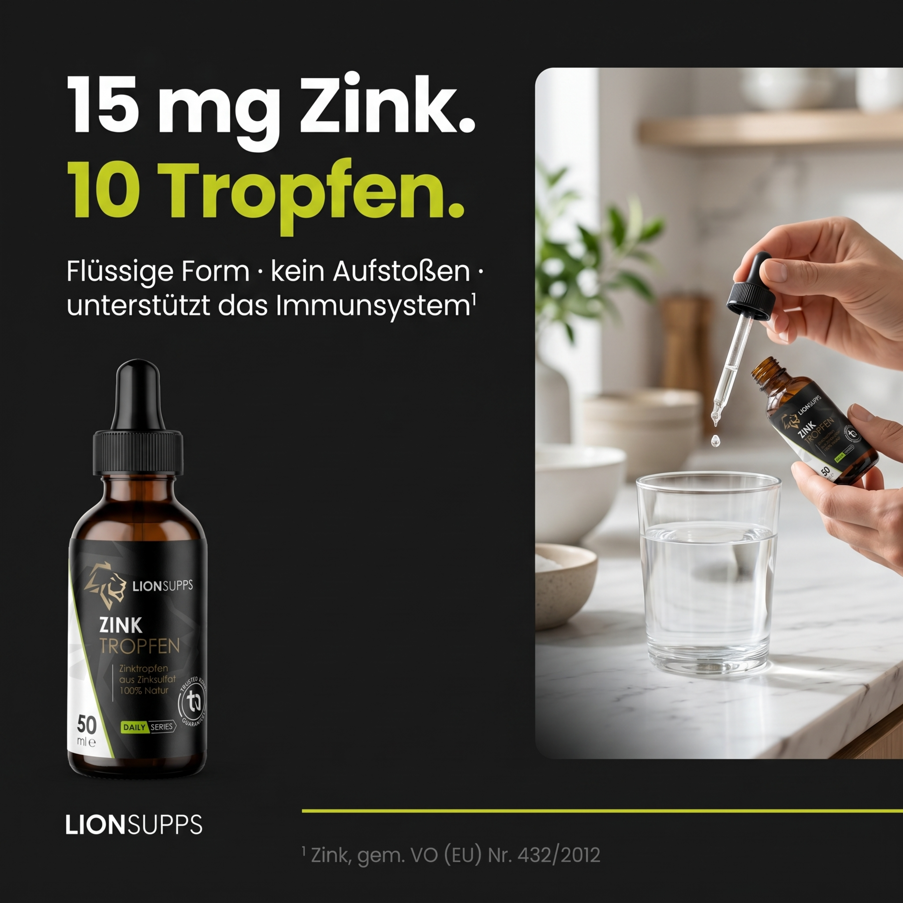 Zink Tropfen