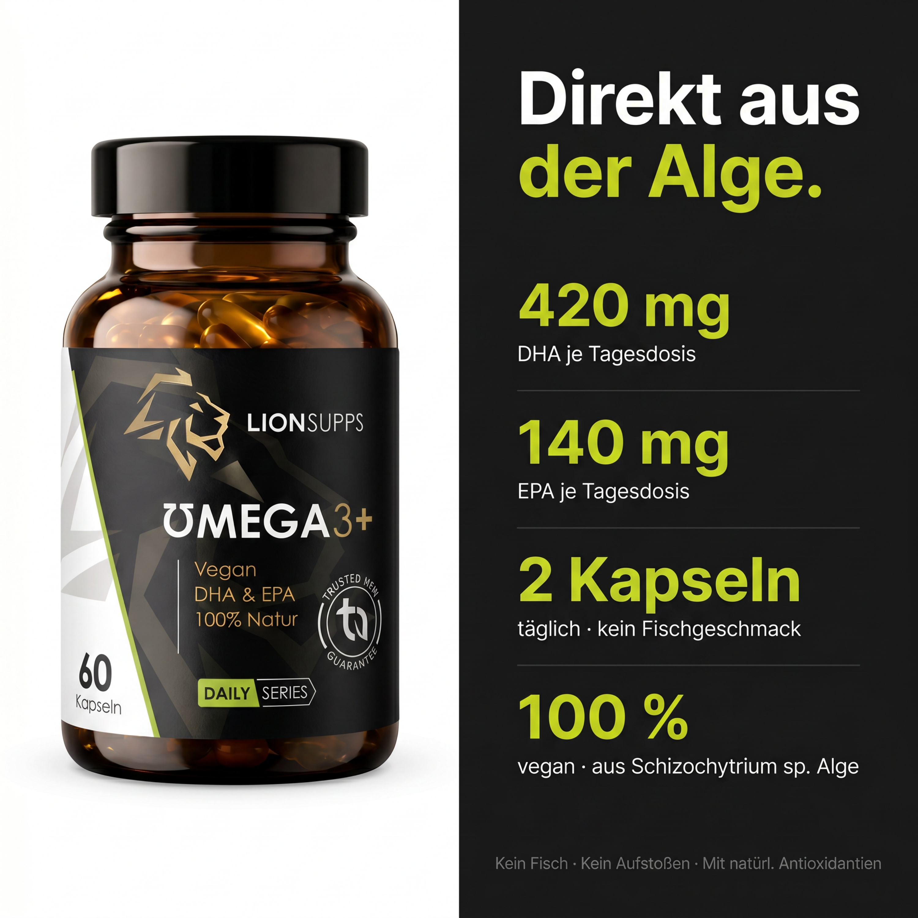 Omega 3+ vegan