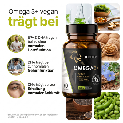 Omega 3+ vegan