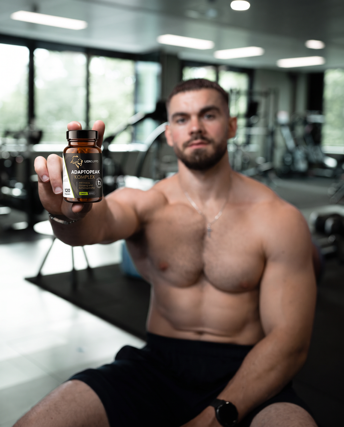 Coach Andy mit Adaptopeak Komplex im Gym